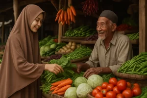 muslimah-belanjad-pasar