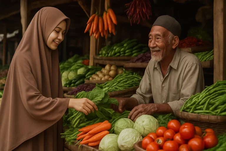 muslimah-belanjad-pasar