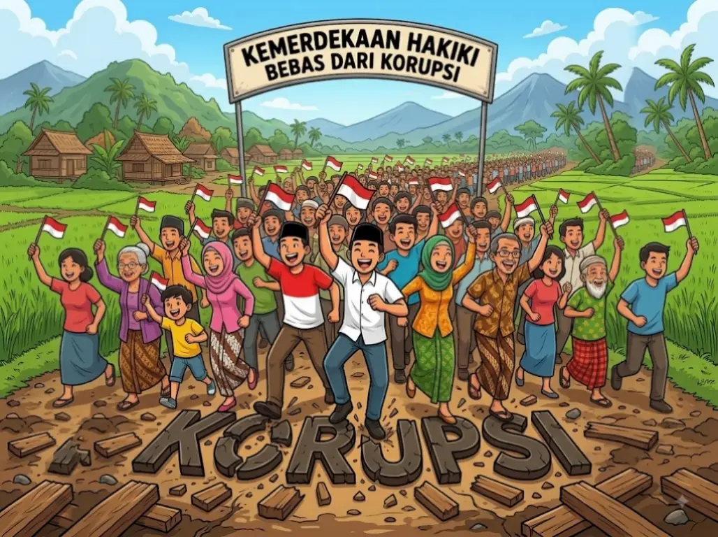kemerdekaan-hakiki-bebas-korupsi